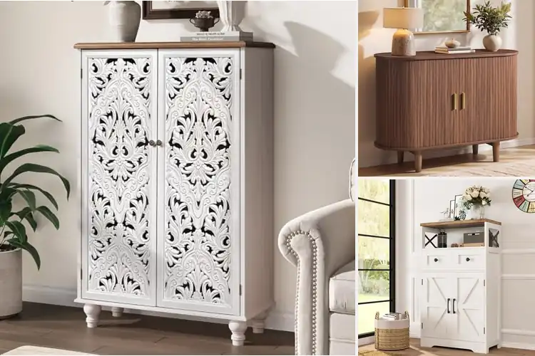 Detailed view of Best Accent Cabinets With Storage for Stylish Spaces