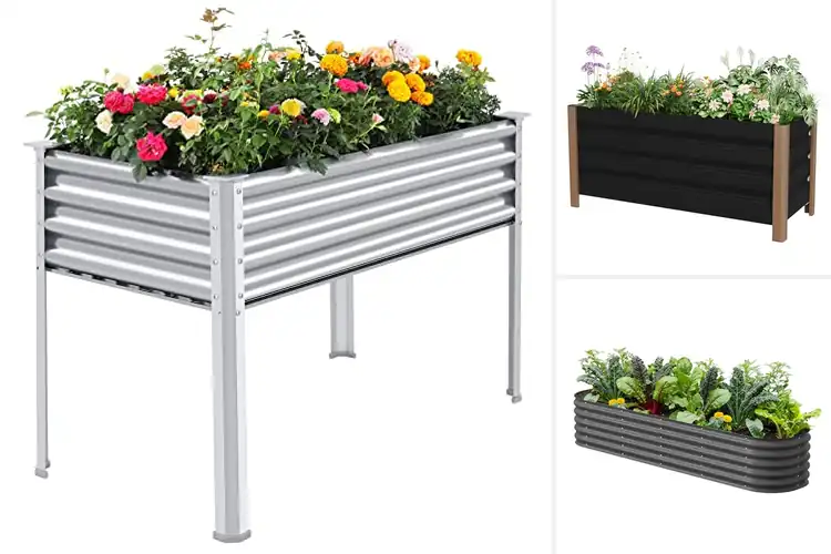Detailed view of Best Aluminum Planters