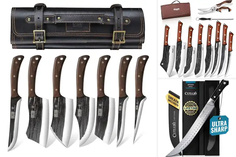Detailed view of Best Butcher Knives: Top 10 Picks for Precision Cutting