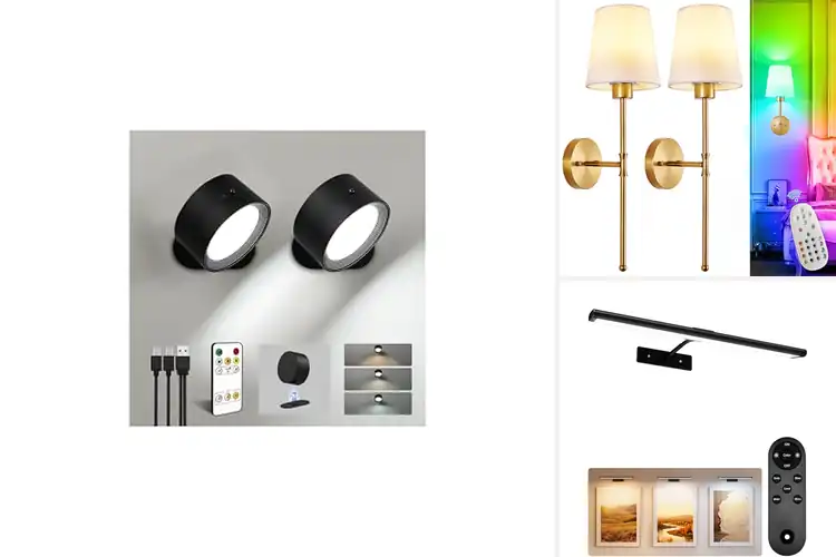 Detailed view of Best Cordless Wall Lights: Brighten Any Room with Ease