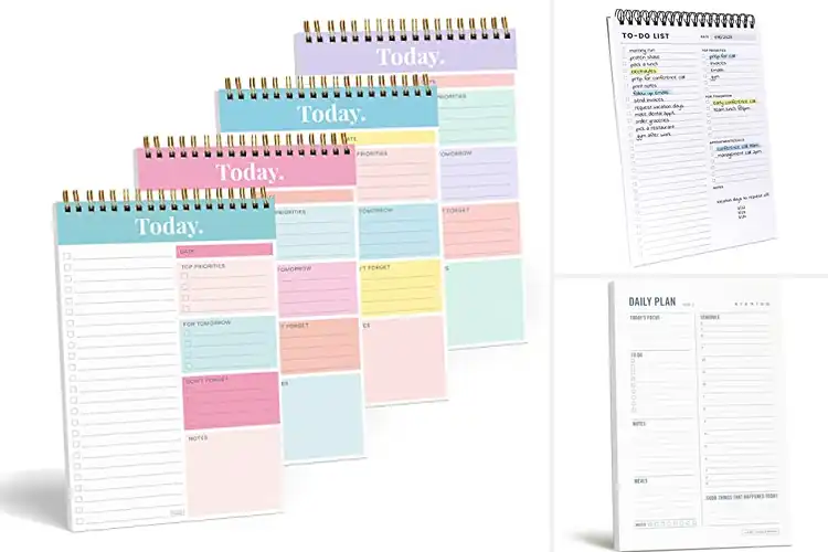 Detailed view of Best Daily Planner Pads for Stress‑Free, Focused Days