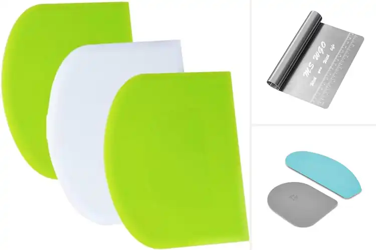 Detailed view of Best Dough Scrapers for Effortless Baking