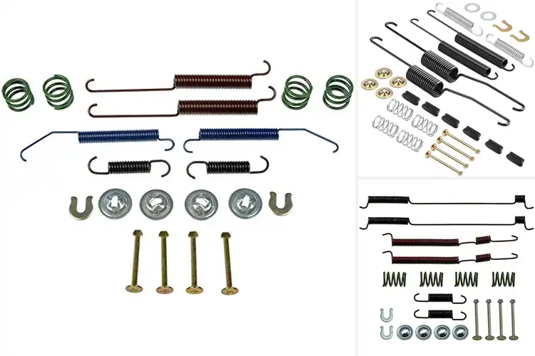 Detailed view of Best Drum Brake Hardware Kits: Stop Faster, Last Longer