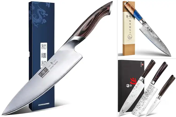 Detailed view of Best Japanese Style Chef Knives