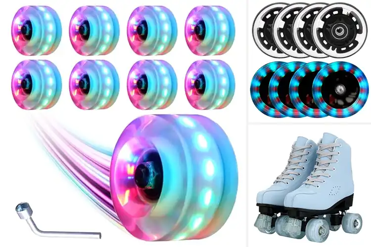 Detailed view of Best LED Light-Up Skates: Top 10 Battery-Free Glow Picks