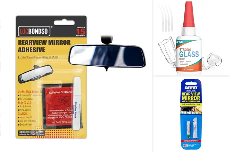 Detailed view of Best Mirror Bonding Solutions for Strong DIY Repairs