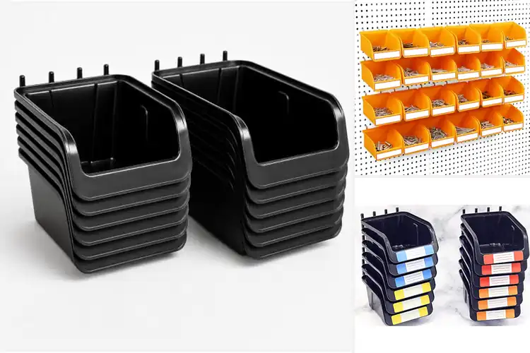 Detailed view of Best Pegboard Bins