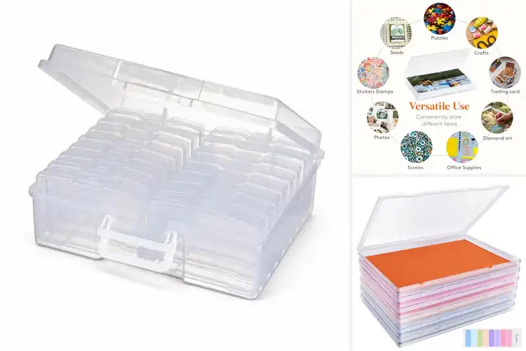 Detailed view of Best Picture Organizer Boxes