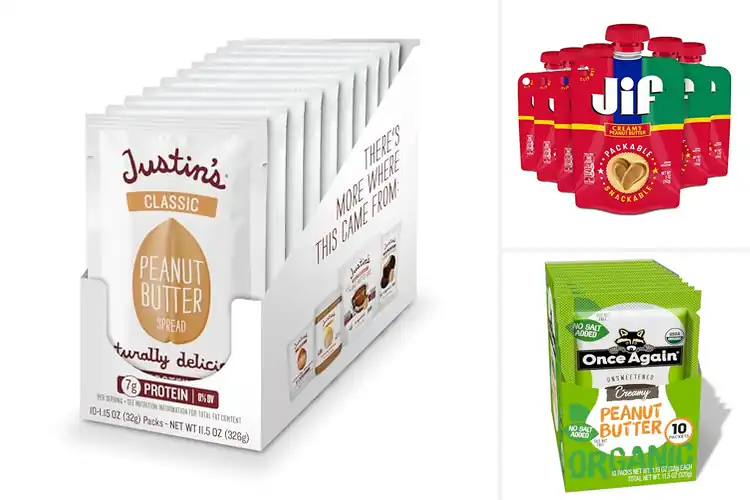 Detailed view of Best Portable Peanut Butter Pouches