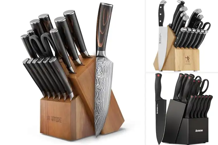 Detailed view of Best Professional Kitchen Knife Sets