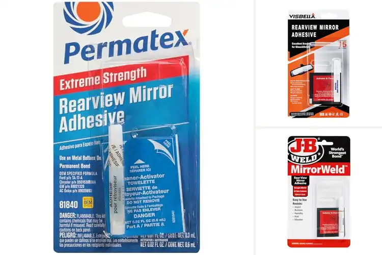 Detailed view of Best Rearview Mirror Adhesives