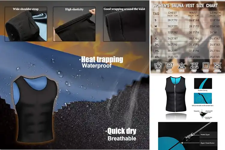 Detailed view of Best Sauna Shirts for Intense Workouts