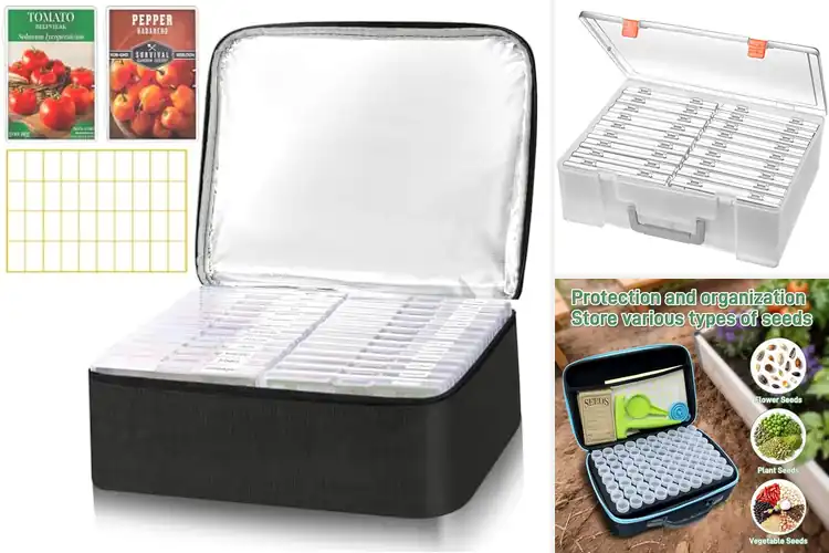 Detailed view of Best Seed Storage Cases: Keep Seeds Dry & Ready for Planting