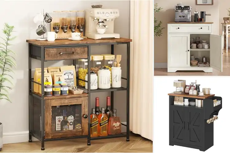 Detailed view of Best Small Coffee Bar Cabinets