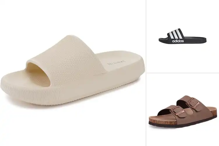 Detailed view of Best Summer Slides: 10 Chic Picks for Easy Comfort