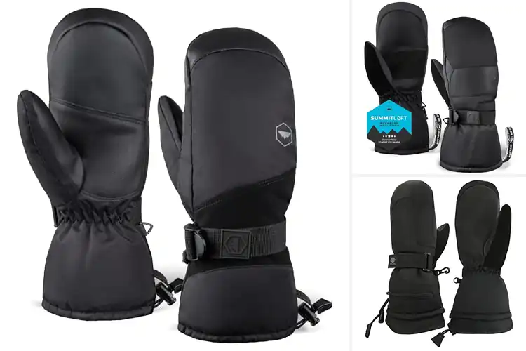 Detailed view of Best Waterproof Snow Mittens
